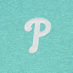 Philadelphia Phillies Antigua Hunk Quarter-Zip Top - Mint Tops