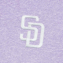San Diego Padres Antigua Hunk Quarter-Zip Top - Lavender Tops
