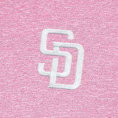 San Diego Padres Antigua Hunk Quarter-Zip Top - Pink Tops