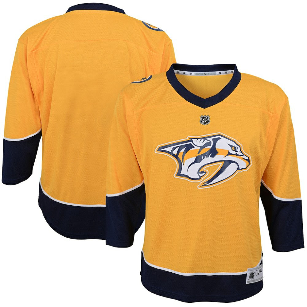 NHL Nashville Predators Youth Home Replica Jersey - Gold