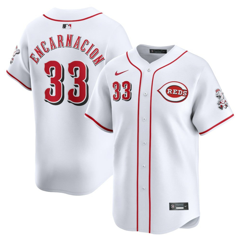 MLB Christian Encarnacion-Strand Cincinnati Reds Nike Home Limited Player Jersey - White