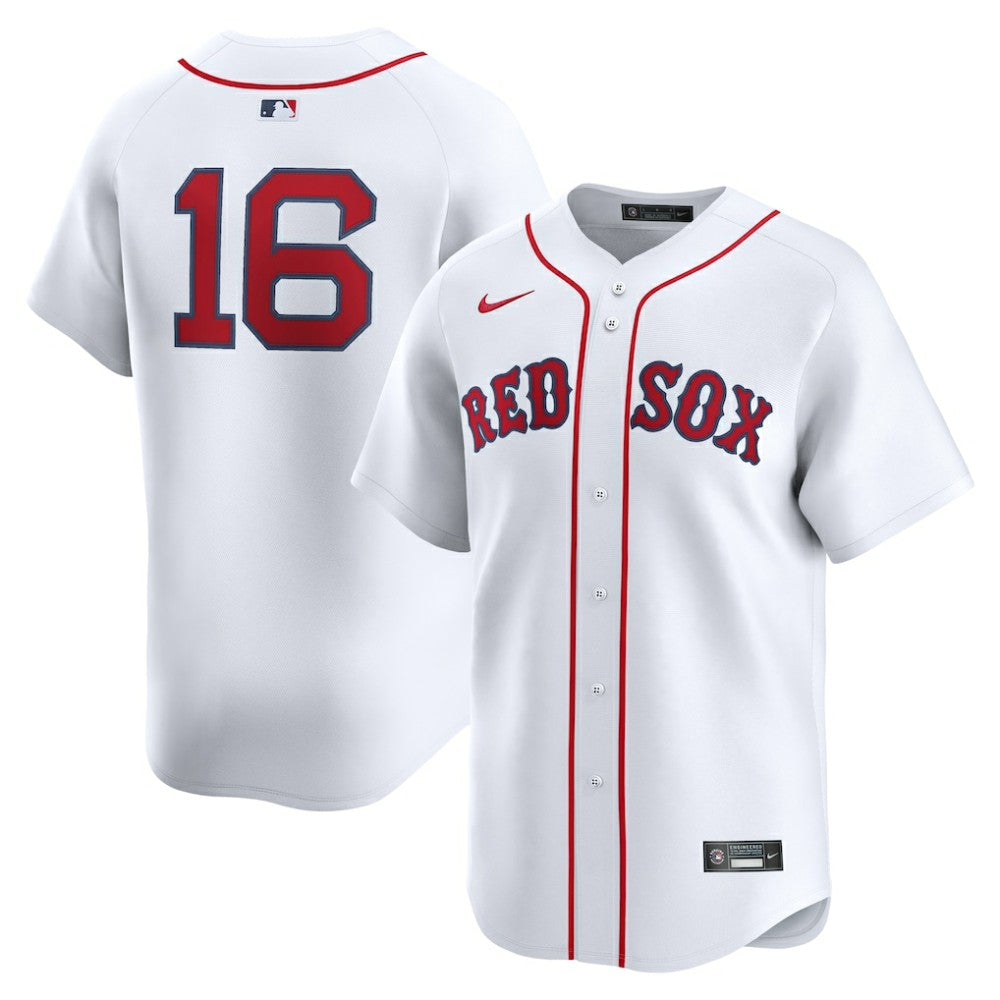 MLB Jarren Duran Boston Red Sox Nike Home Limited Player Jersey - White