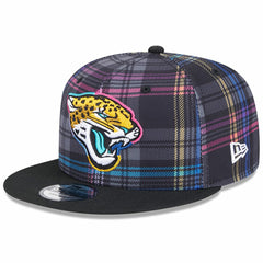 Jacksonville Jaguars New Era Youth 2024 NFL Crucial Catch 9FIFTY Snapback Hat Black