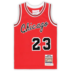 NBA Michael Jordan Chicago Bulls Preschool Hardwood Classics 1984/85 Authentic Swingman Jersey sale - Red