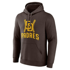 Yu Darvish San Diego Padres Fastball Player Name & Number Pullover Hoodie - Brown Hoodies