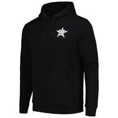 Houston Astros Levelwear Podium Vintage Pullover Hoodie - Black Hoodies
