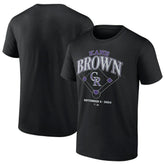 Kane Brown x Colorado Rockies Fanatics T-Shirt - Black T-shirts