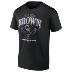 Kane Brown x Colorado Rockies Fanatics T-Shirt - Black T-shirts
