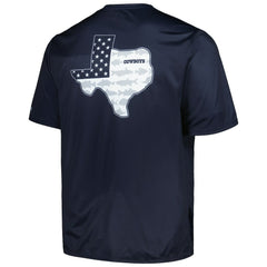 Dallas Cowboys Terminal Tackle Omni-Shade Texas T-Shirt Navy