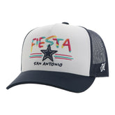 Dallas Cowboys HOOey NFL Fiesta Adjustable Trucker Hat – White/Navy