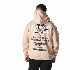 NHL Pittsburgh Penguins The Wild Collective Unisex Pullover Hoodie - Cream