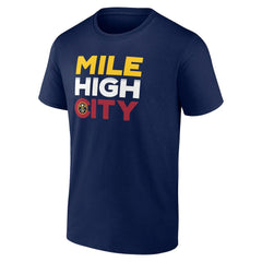 Denver Nuggets Pick & Roll Coverage T-Shirt Navy