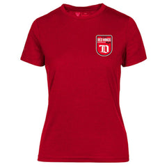 NHL Detroit Red Wings Levelwear Women's Retro Maddox T-Shirt - Red