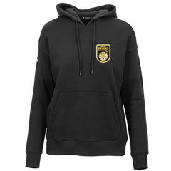 NHL Boston Bruins Levelwear Women's Retro Adorn Pullover Hoodie - Black