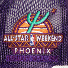 Phoenix Suns Roper Meshback Trucker Snapback Hat Purple
