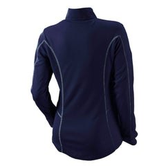 Washington Nationals Columbia Women's Omni-Wick Shotgun Quarter-Zip Pullover Top - Navy Pullover