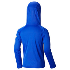 Chicago Cubs Columbia Youth Terminal Tackle Long Sleeve Hoodie T-Shirt - Royal Hoodies