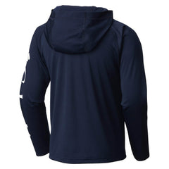 New York Yankees Columbia Youth Terminal Tackle Long Sleeve Hoodie T-Shirt - Navy Hoodies
