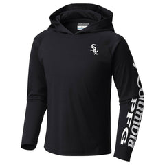 Chicago White Sox Columbia Youth Terminal Tackle Long Sleeve Hoodie T-Shirt - Black Hoodies