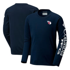 Cleveland Guardians Columbia Youth Terminal Tackle Long Sleeve T-Shirt - Navy T-shirts