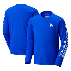 Los Angeles Dodgers Columbia Youth Terminal Tackle Long Sleeve T-Shirt - Royal T-shirts