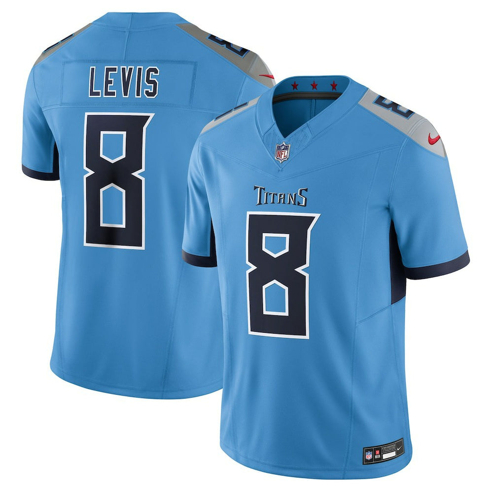 NFL Will Levis Tennessee Titans Alternate Vapor F.U.S.E. Limited Jersey - Light Blue
