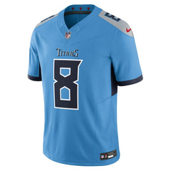 NFL Will Levis Tennessee Titans Alternate Vapor F.U.S.E. Limited Jersey - Light Blue
