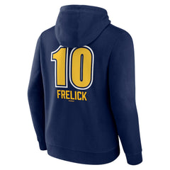Sal Frelick Milwaukee Brewers Name & Number Fastball Pullover Hoodie - Navy Hoodies