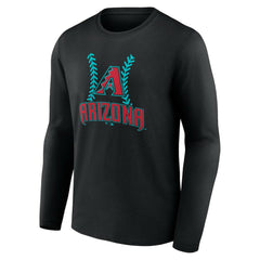 Zac Gallen Arizona Diamondbacks Name & Number Fastball Long Sleeve T-Shirt - Black T-shirts