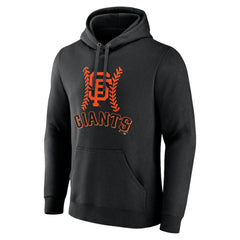 Patrick Bailey San Francisco Giants Name & Number Fastball Pullover Hoodie - Black Hoodies