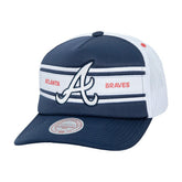 Atlanta Braves Sideline Trucker Adjustable Hat - Navy Hats