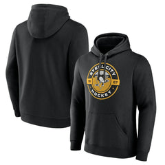 NHL Pittsburgh Penguins Native Pullover Hoodie - Black