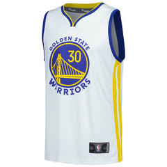 NBA Stephen Curry Golden State Warriors Fast Break Replica Player Jersey sale - Association Editi- White