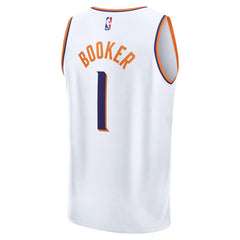 NBA Devin Booker Phoenix Suns Fast Break Replica Player Jersey - Association Edition - White