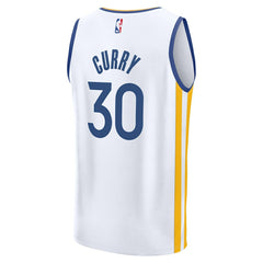 NBA Stephen Curry Golden State Warriors Youth Fast Break Replica Player Jersey sale - Association Editi- White