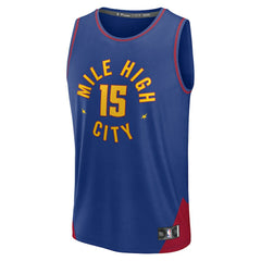 NBA Nikola Jokic Denver Nuggets Youth Fast Break Replica Player Jersey sale - Statement Editi- Blue