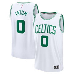 NBA Jayson Tatum Boston Celtics Youth Fast Break Replica Player Jersey - Association Edition - White