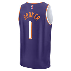 NBA Devin Booker Phoenix Suns Youth Fast Break Replica Player Jersey - Icon Edition - Purple