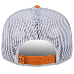San Francisco 49ers New Era Citrus 9FIFTY Trucker Snapback Hat Orange