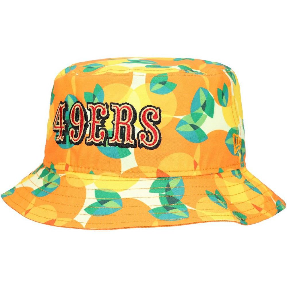 San Francisco 49ers New Era Citrus Bucket Hat Orange