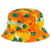 Miami Dolphins New Era Citrus Bucket Hat Orange