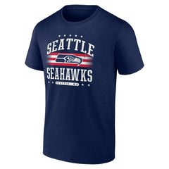 Seattle Seahawks Americana Team T-Shirt College Navy