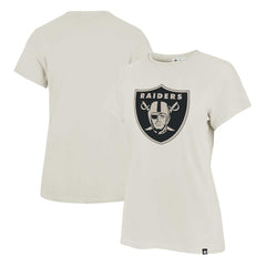 Las Vegas Raiders '47 Women's Panthera Frankie T-Shirt Cream