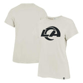 Los Angeles Rams '47 Women's Panthera Frankie T-Shirt Cream