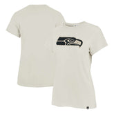 Seattle Seahawks '47 Women's Panthera Frankie T-Shirt Cream