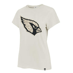 Arizona Cardinals '47 Women's Panthera Frankie T-Shirt Cream