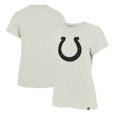 Indianapolis Colts '47 Women's Panthera Frankie T-Shirt Cream