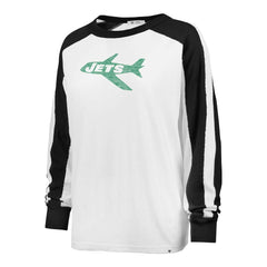 New York Jets '47 Women's Premier Caribou Long Sleeve T-Shirt White