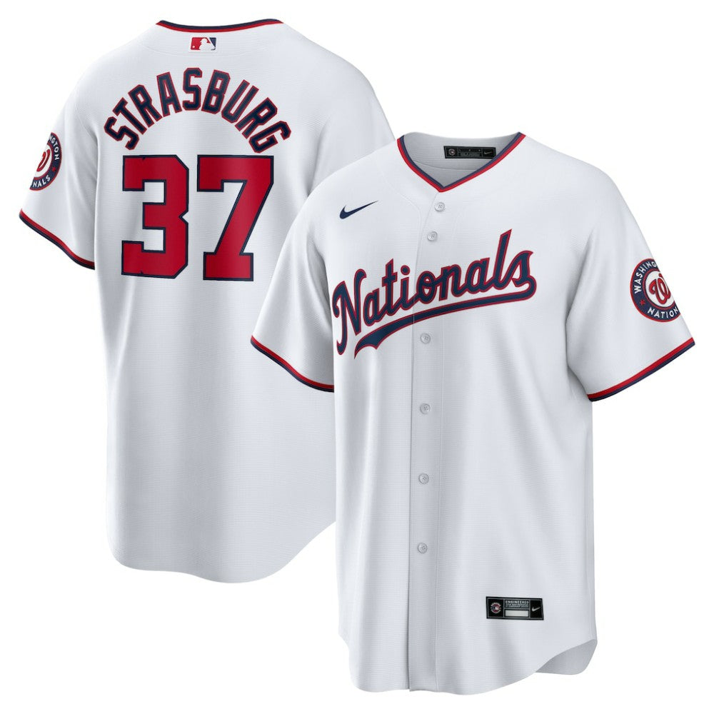 MLB Stephen Strasburg Washington Nationals Nike Home Replica Jersey - White