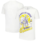 Los Angeles Lakers Youth NBA x Marvel Avengers Squad T-Shirt White